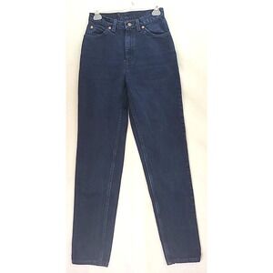 Vtg Levis 912 Cotton Dark Wash Made in USA Slim Fit Tapered Leg 7 M Orange Tab